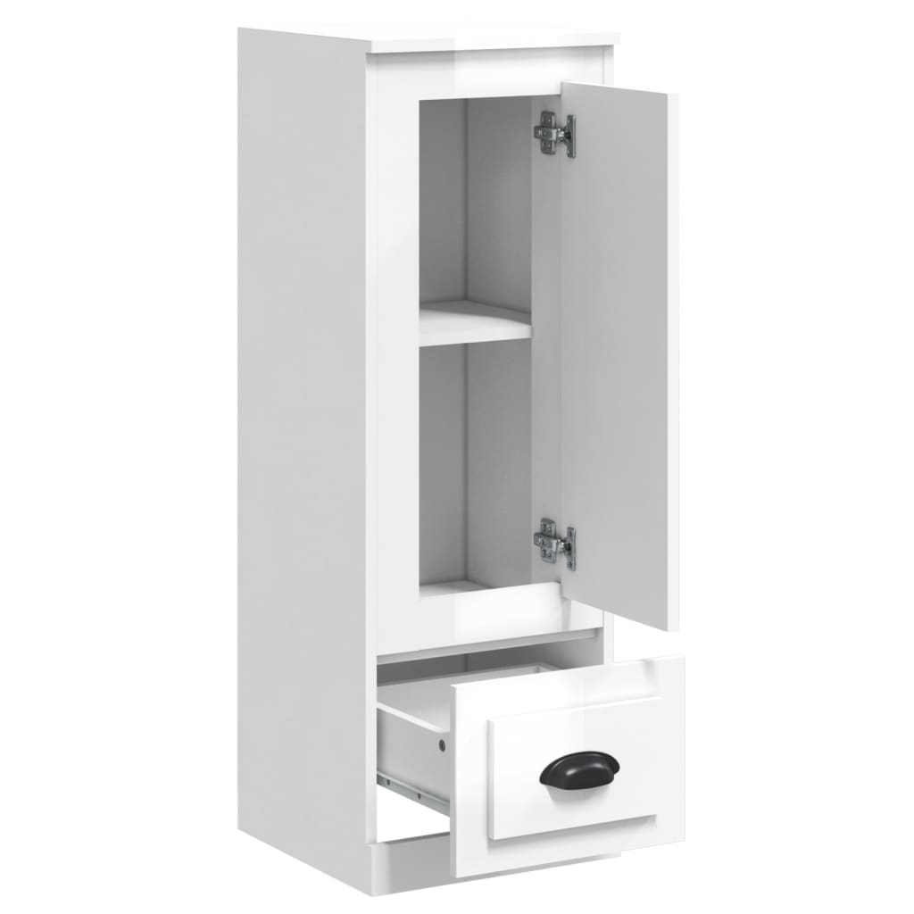 Skab 36X35,5X103,5 Cm Konstrueret Træ