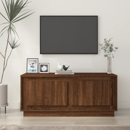 Sofabord 102X50X44 Cm Konstrueret Træ Etræsfarve