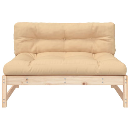 Midtermodul Til Sofa 120x80 Cm Massivt Fyrretræ - Billede 4