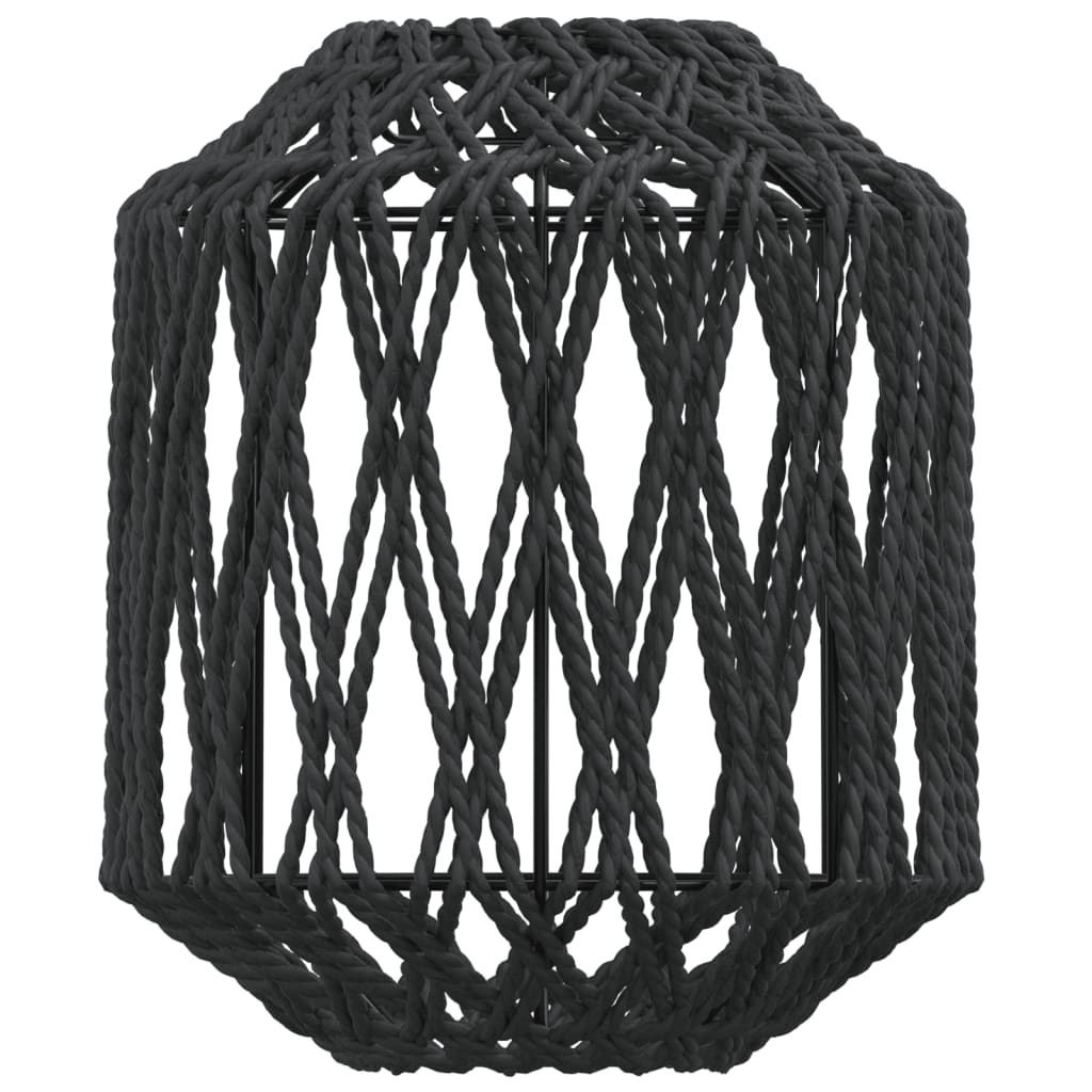 Lampeskærm Ø23x28 Cm Jerrn Og Papir Sort - Billede 8