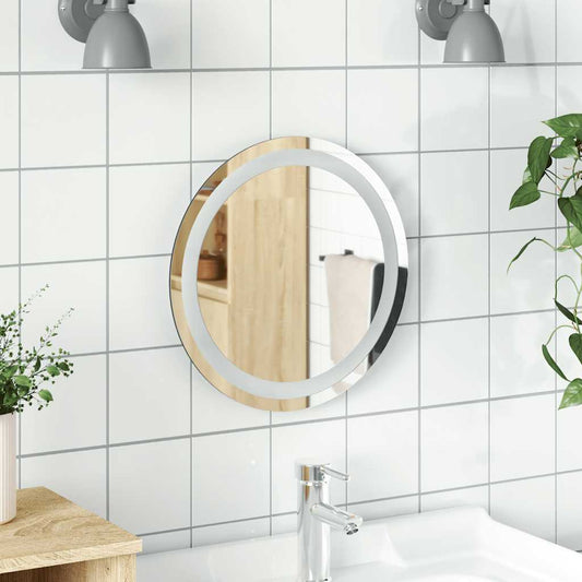 Badeværelsesspejl Med Led-Lys Rundt