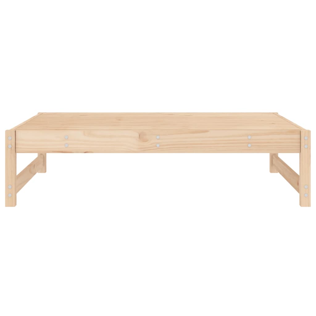 Udendørs Fodskammel 120x80 Cm Massivt