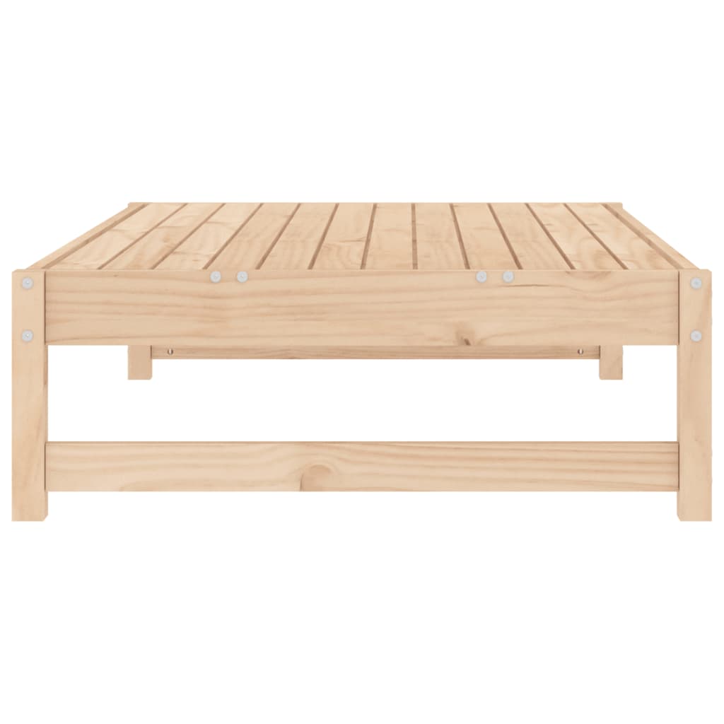 Udendørs Fodskammel 120x80 Cm Massivt