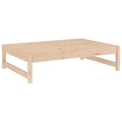 Udendørs Fodskammel 120x80 Cm Massivt