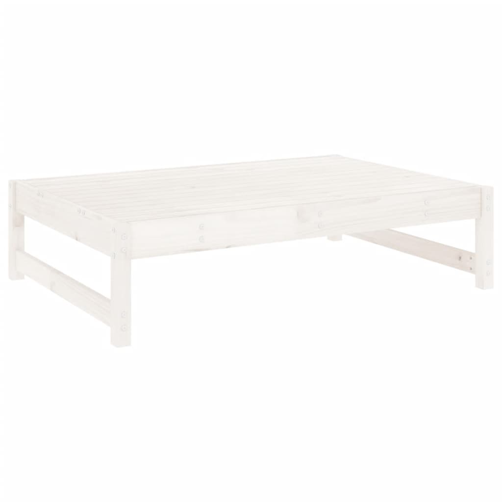 Udendørs Fodskammel 120x80 Cm Massivt