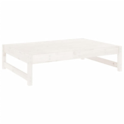 Udendørs Fodskammel 120x80 Cm Massivt
