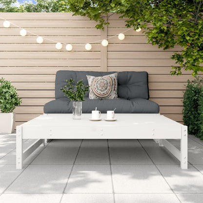 Udendørs Fodskammel 120x80 Cm Massivt