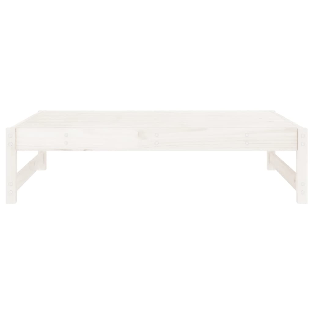 Udendørs Fodskammel 120x80 Cm Massivt