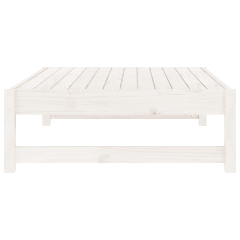 Udendørs Fodskammel 120x80 Cm Massivt