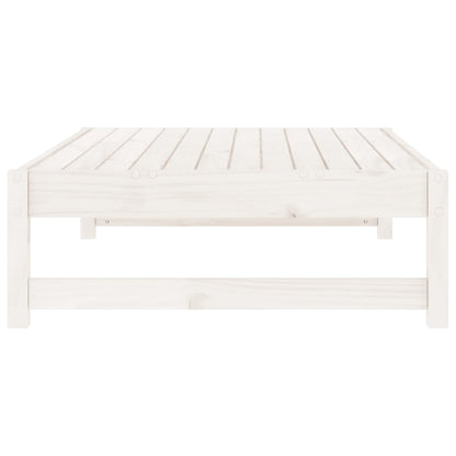 Udendørs Fodskammel 120x80 Cm Massivt