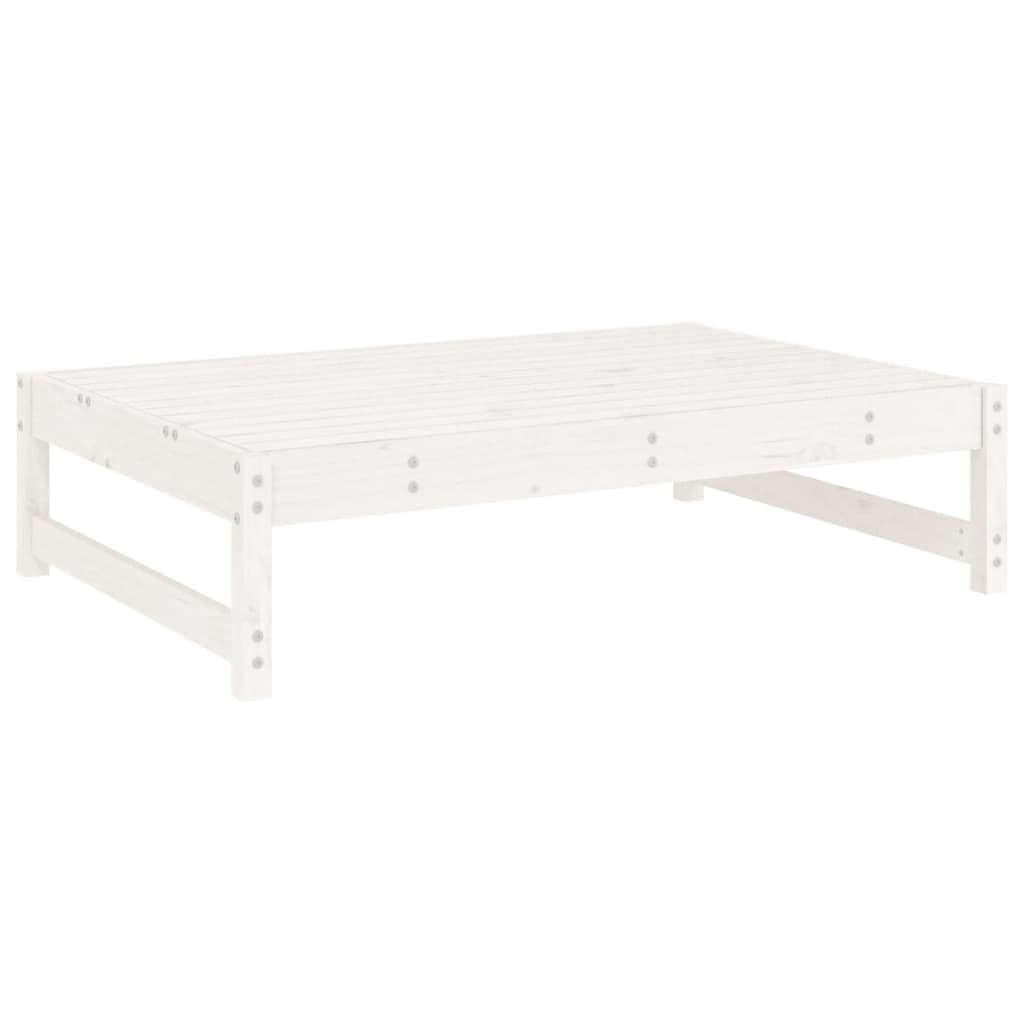 Udendørs Fodskammel 120x80 Cm Massivt