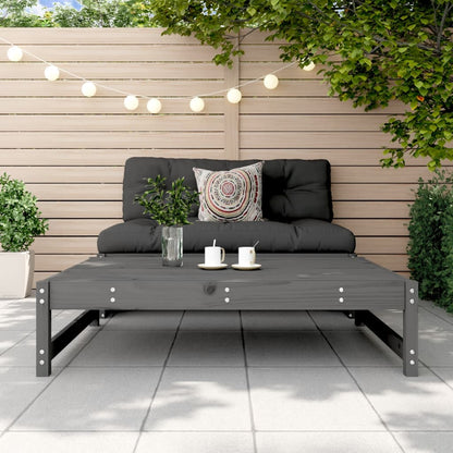 Udendørs Fodskammel 120x80 Cm Massivt