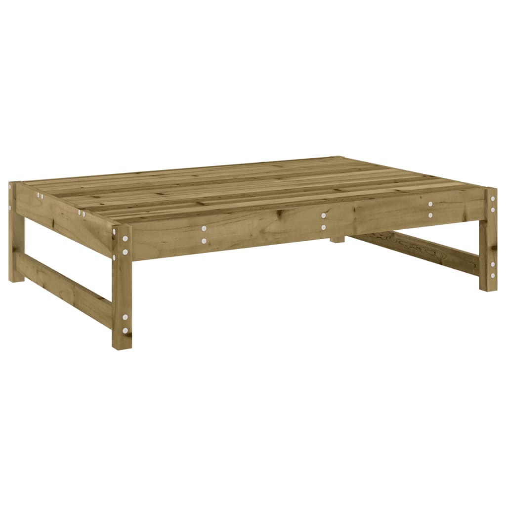 Udendørs Fodskammel 120x80 Cm Massivt