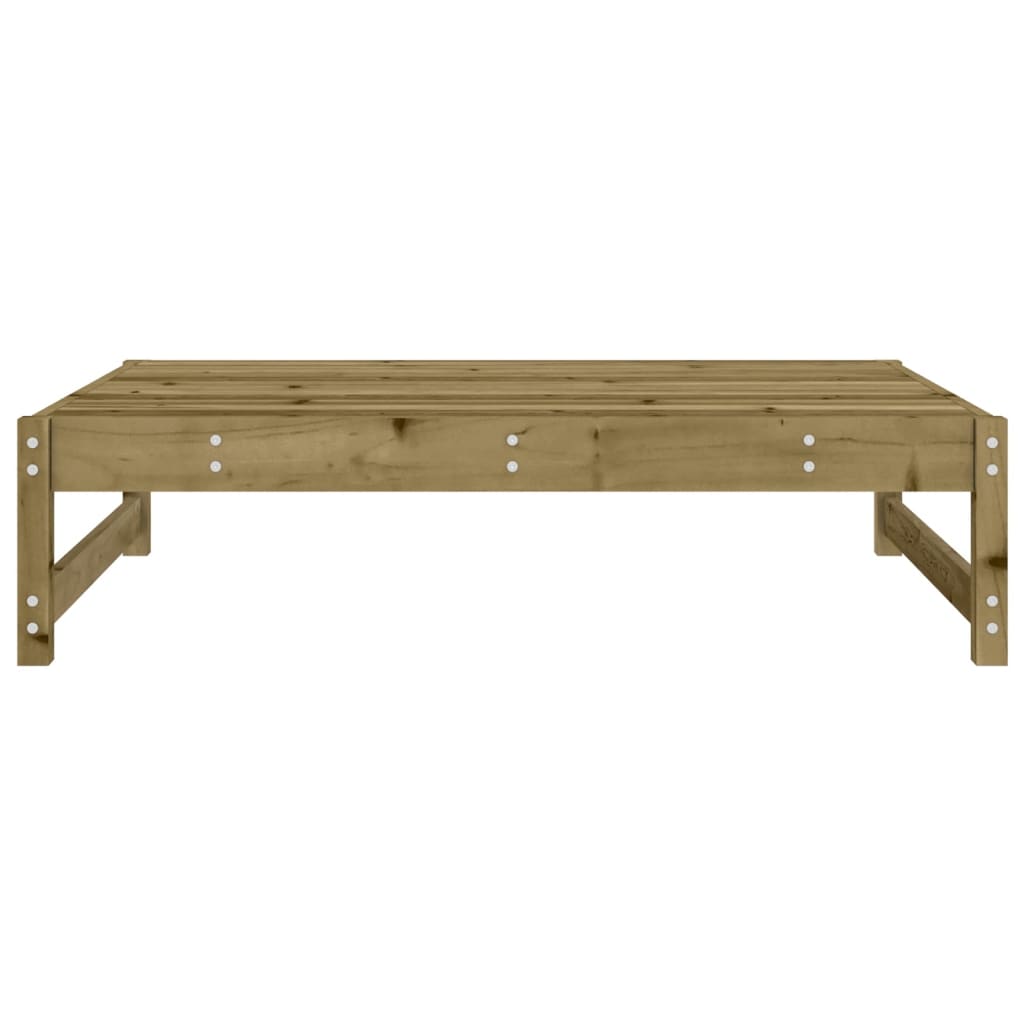 Udendørs Fodskammel 120x80 Cm Massivt