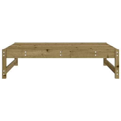 Udendørs Fodskammel 120x80 Cm Massivt