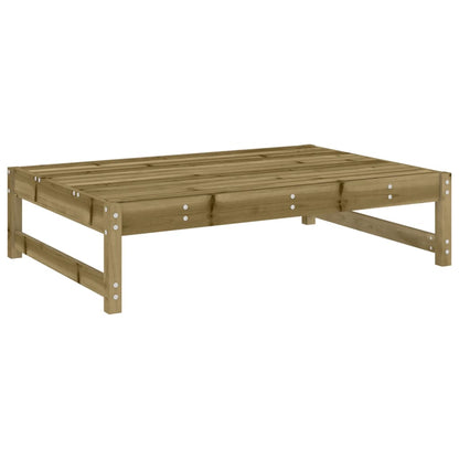 Udendørs Fodskammel 120x80 Cm Massivt