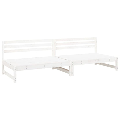 Midtermoduler Til Havesofa 2 Stk. 120x80 Cm Massivt
