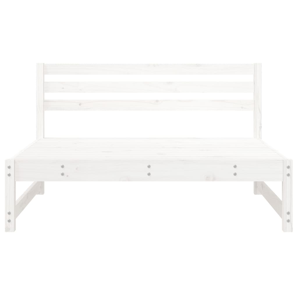 Midtermoduler Til Havesofa 2 Stk. 120x80 Cm Massivt