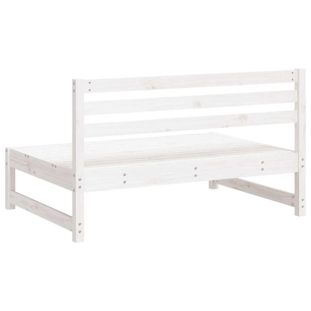 Midtermoduler Til Havesofa 2 Stk. 120x80 Cm Massivt