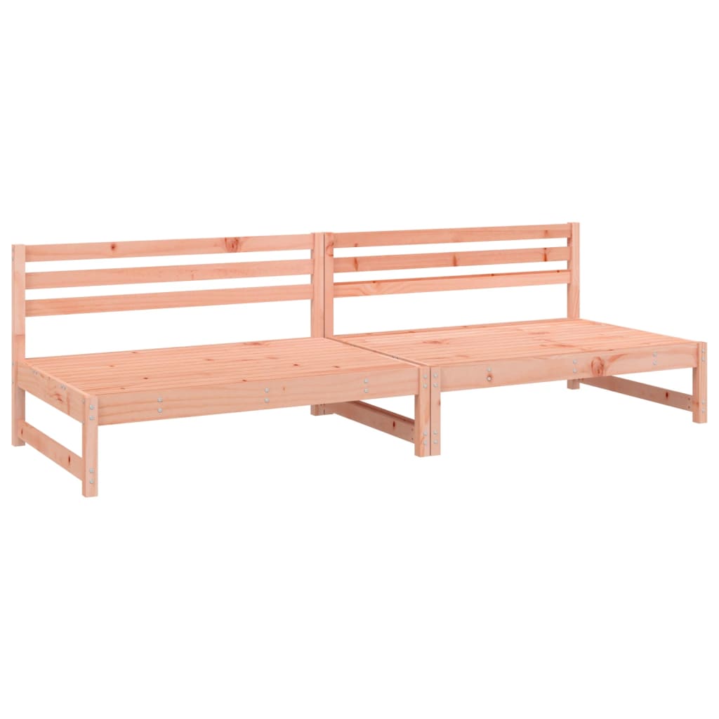 Midtermoduler Til Havesofa 2 Stk. 120x80 Cm Massivt