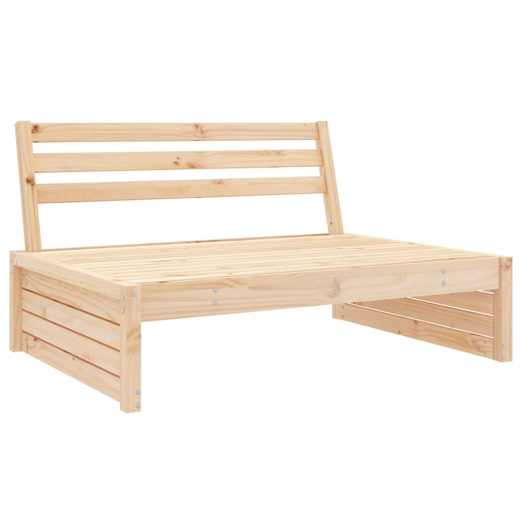 Midtermodul Til Havesofa 120x80 Cm Massivt Fyrretræ - Billede 2
