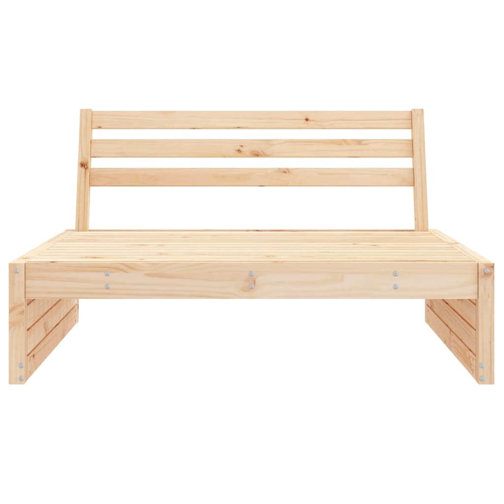 Midtermodul Til Havesofa 120x80 Cm Massivt Fyrretræ - Billede 3