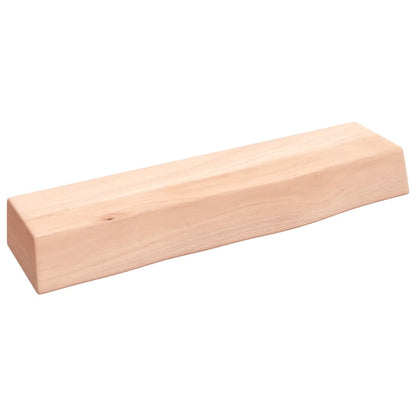 Væghylde 40x10x6 Cm Massivt Egetræ - Billede 2
