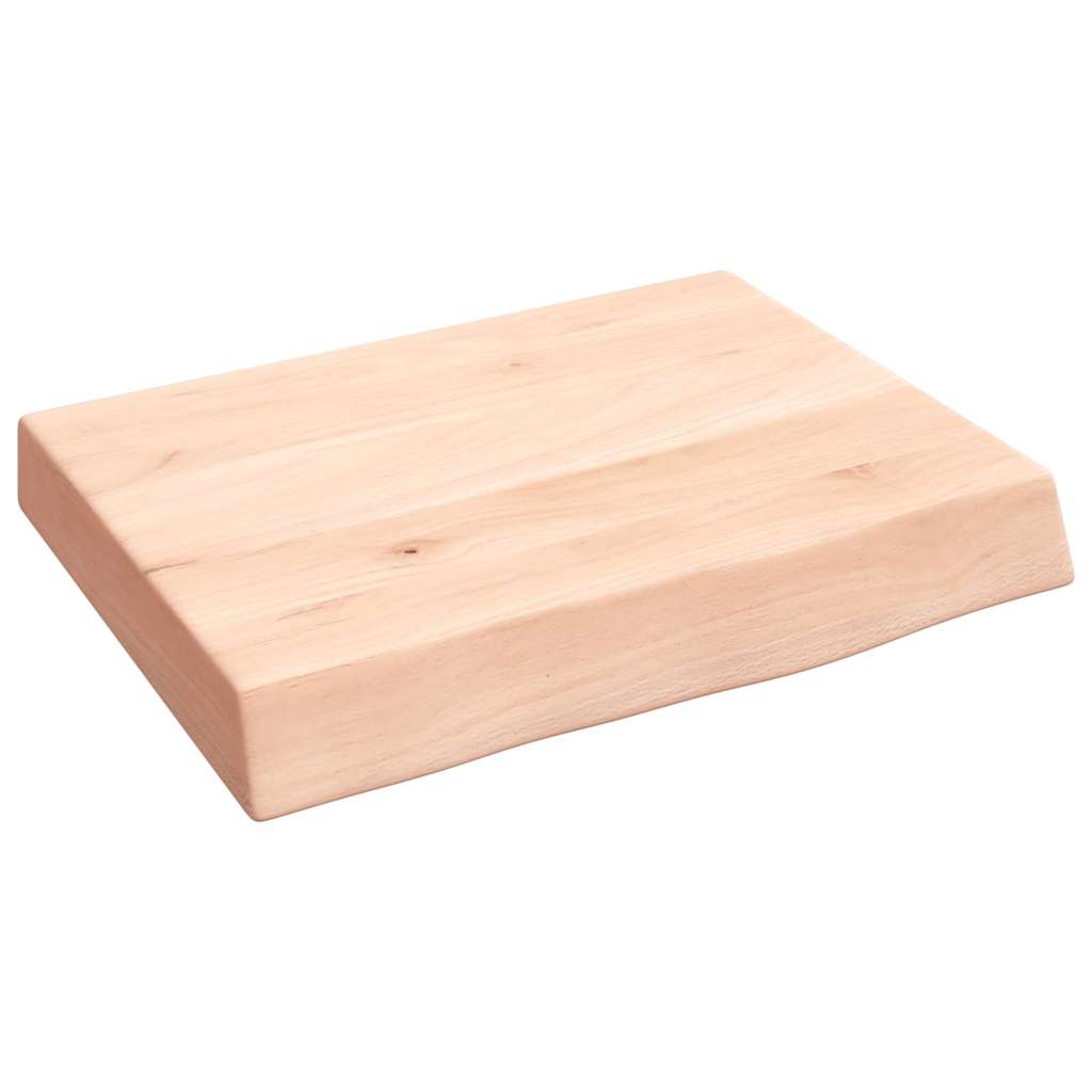 Væghylde Massivt Egetræ (2-6 Cm) - Billede 2