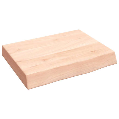 Væghylde Massivt Egetræ (2-6 Cm) - Billede 2