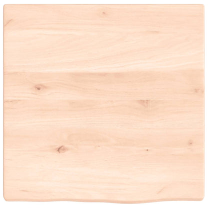 Væghylde 40x40x2 Cm Massivt Egetræ - Billede 4