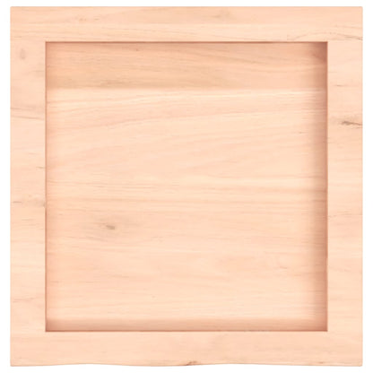 Væghylde 40x40x(2-4) Cm Massivt Egetræ - Billede 5