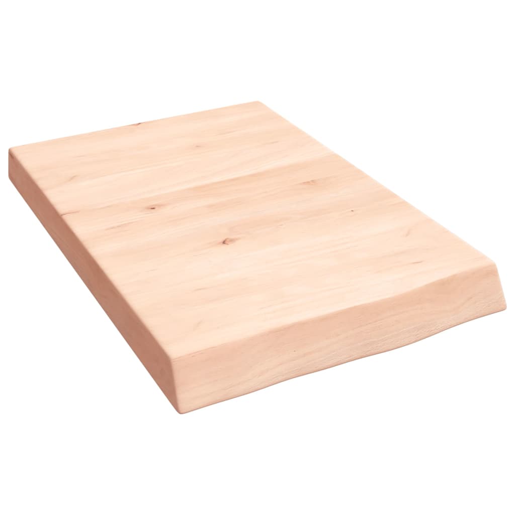 Væghylde Massivt Egetræ (2-6 Cm) - Billede 2