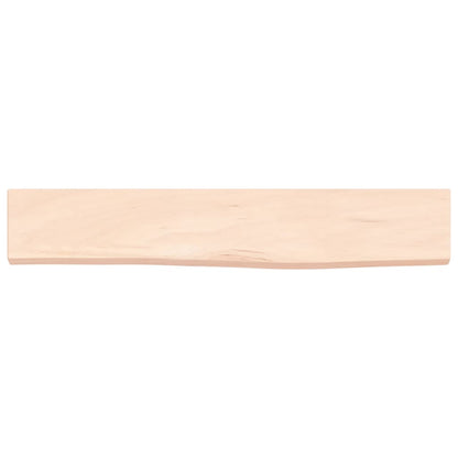 Væghylde 60x10x2 Cm Massivt Egetræ - Billede 4