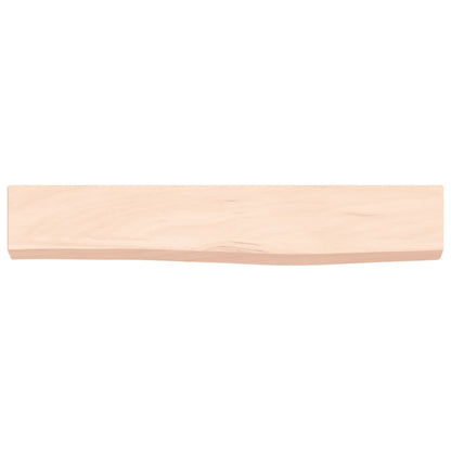 Væghylde 60x10x4 Cm Massivt Egetræ - Billede 4