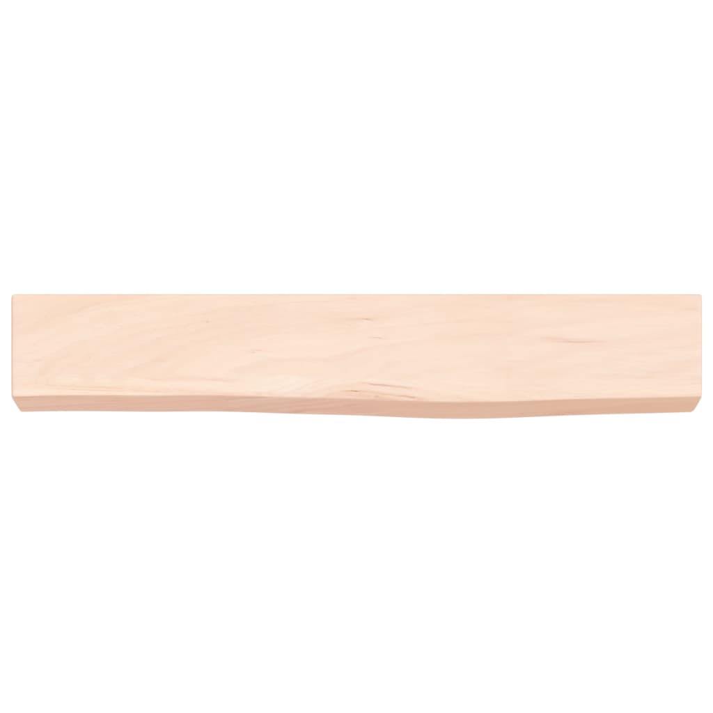 Væghylde 60x10x6 Cm Massivt Egetræ - Billede 4