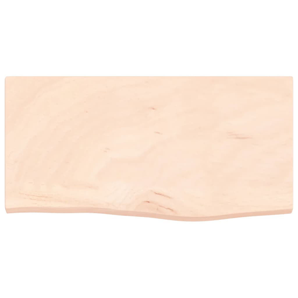 Væghylde 60x30x2 Cm Massivt Egetræ - Billede 4