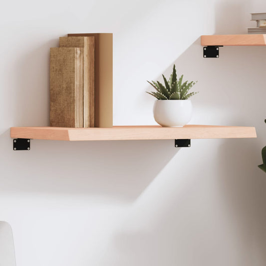 Væghylde 60x30x(2-4) Cm Massivt Egetræ - Hovedbillede