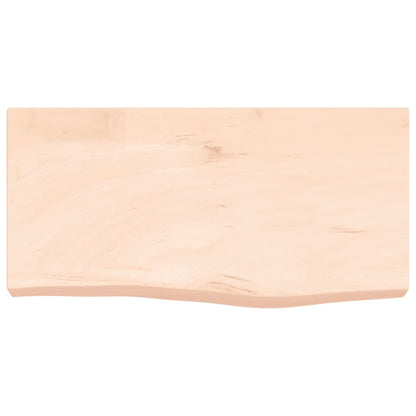 Væghylde 60x30x(2-6) Cm Massivt Egetræ - Billede 4