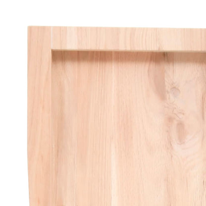 Væghylde 60x30x(2-6) Cm Massivt Egetræ - Billede 7