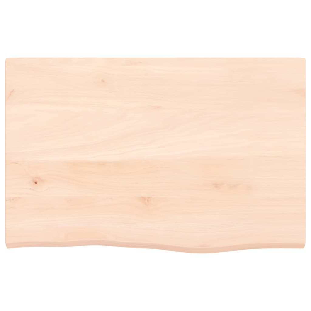 Væghylde 60x40x2 Cm Massivt Egetræ - Billede 4