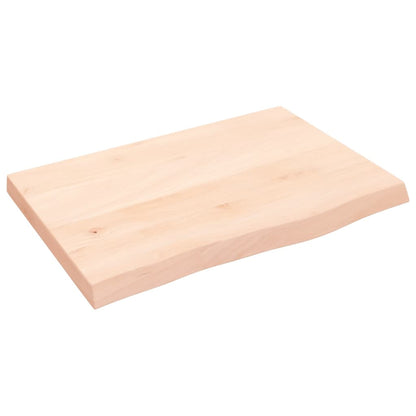 Væghylde Massivt Egetræ (2-4 Cm) - Billede 2