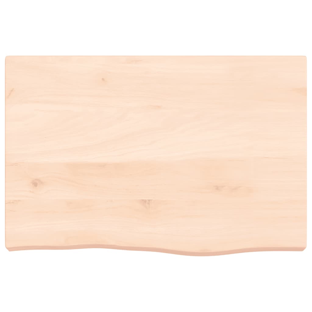 Væghylde Massivt Egetræ (2-6 Cm) - Billede 4