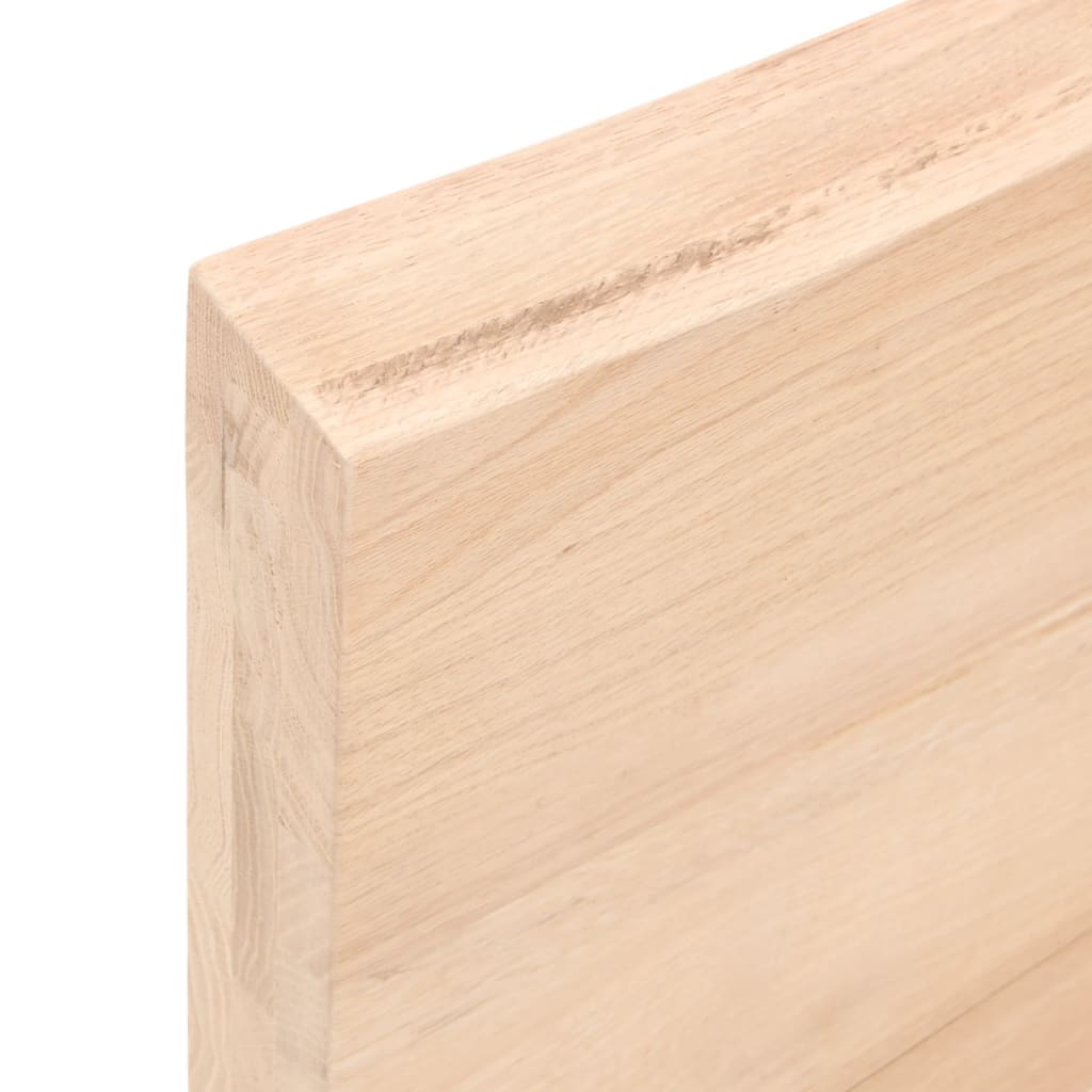 Væghylde Massivt Egetræ (2-6 Cm) - Billede 8