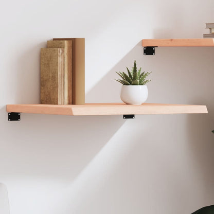 Væghylde 60x50x(2-4) Cm Massivt Egetræ - Hovedbillede