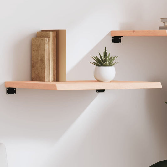 Væghylde 60x60x(2-4) Cm Massivt Egetræ - Hovedbillede