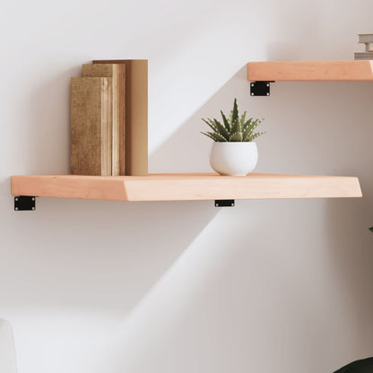 Væghylde 60x60x(2-6) Cm Massivt Egetræ - Hovedbillede