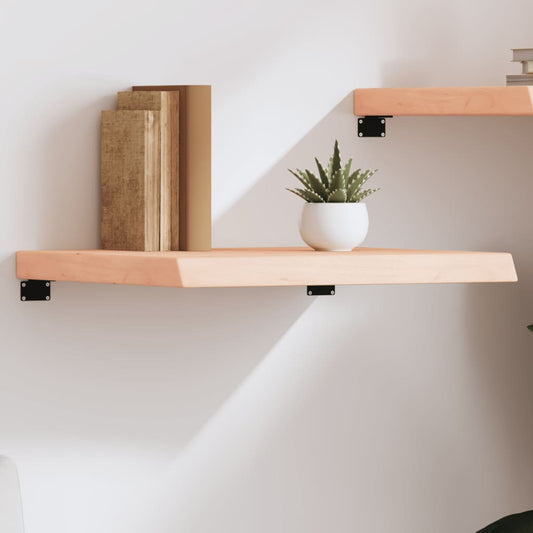 Væghylde 60x60x(2-6) Cm Massivt Egetræ - Hovedbillede