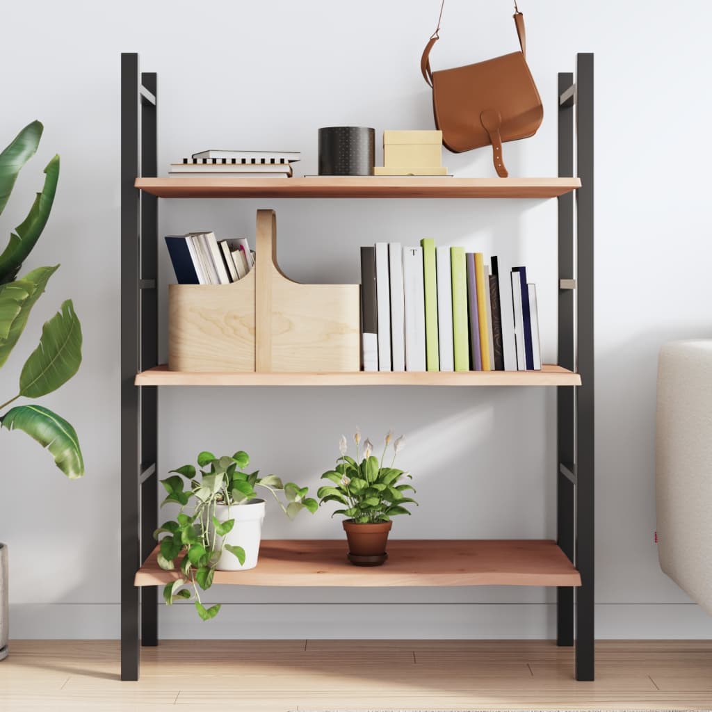 Væghylde 80x40x2 Cm Massivt Egetræ - Billede 3