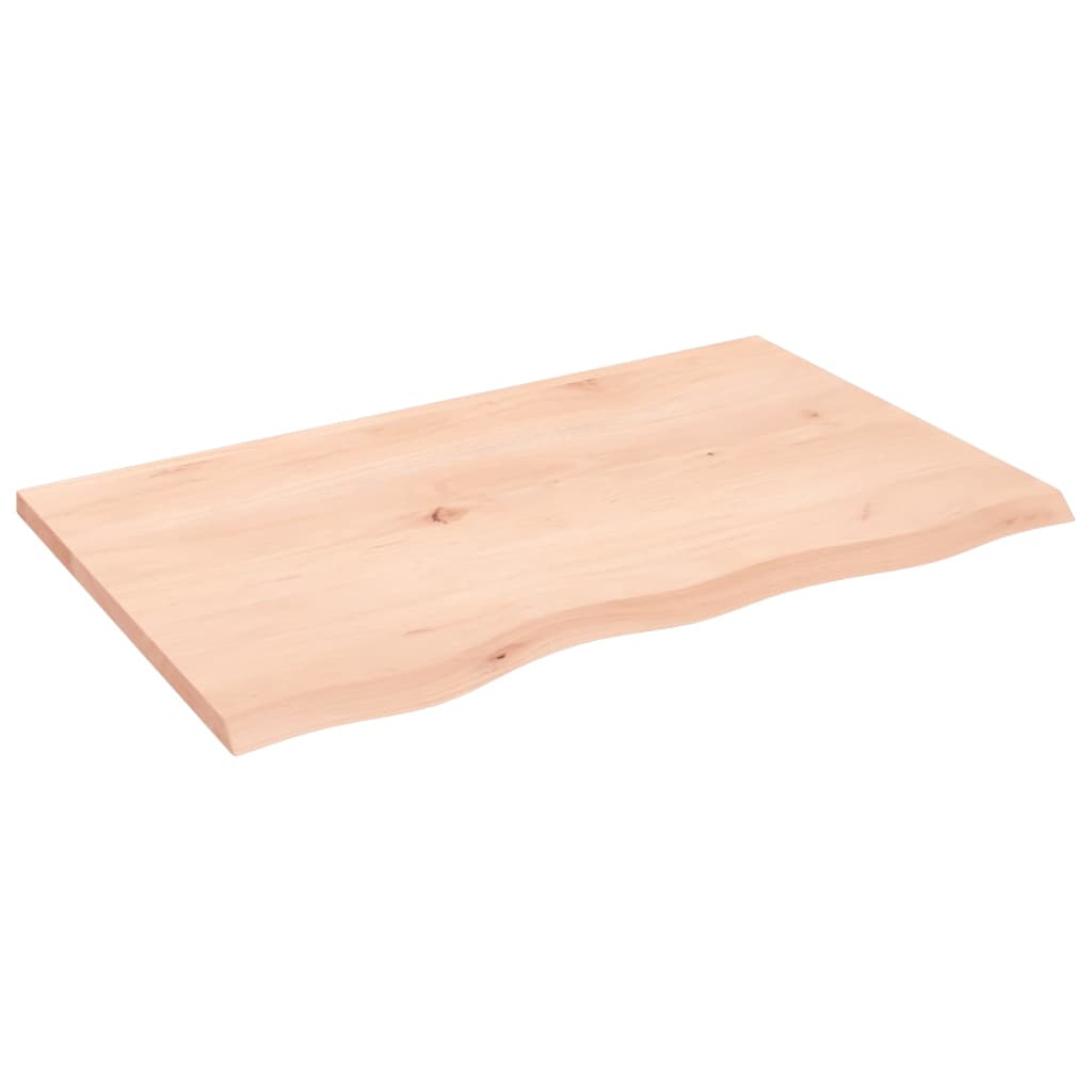 Væghylde 80x50x2 Cm Massivt Egetræ - Billede 2