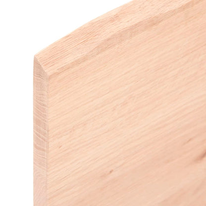 Væghylde 80x50x2 Cm Massivt Egetræ - Billede 6